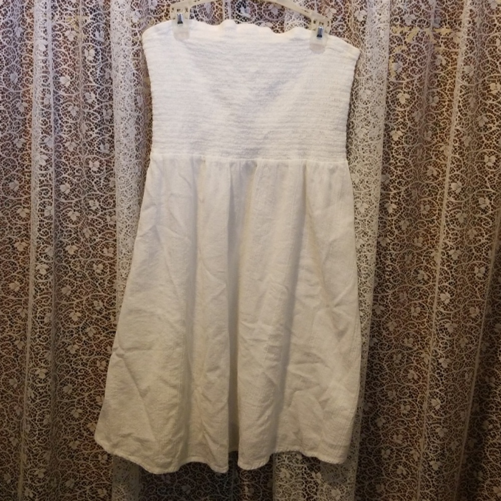 Cute White Beach Cover Up by Chadwick's
